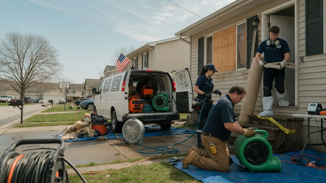 Water Damage Restoration in New Edinburg, AR near me
